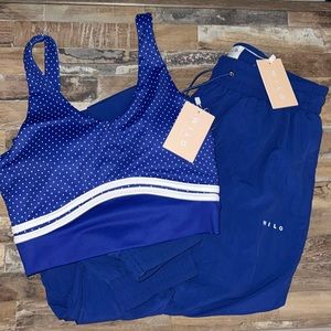 WILO Women's Royal Blue Track Jogger Pants